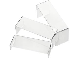 6 PC CLEAR ACRYLIC RISERS SHOWCASE FOR SHOES., WSB Supplies U Puerto Rico