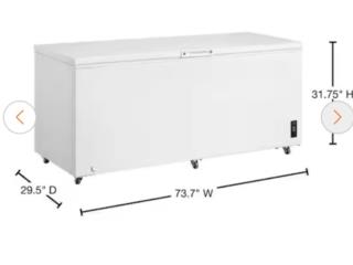 FREEZER FRIGIDAIRE 25 CU FT, SP TOOLS DIVISIN RESTAURANTES Y CARPAS  Puerto Rico