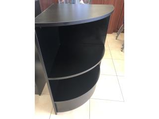 Curved Corner Black 20 x 20 x 38, WSB Supplies U Puerto Rico