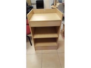 Cash Register Stand, Maple, WSB Supplies U Puerto Rico