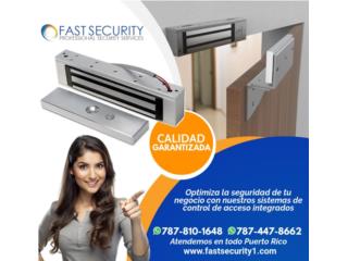 Cerradura Magneticas para negocio, FAST SECURITY  Puerto Rico