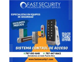 Control de puerta camaras intercom , FAST SECURITY  Puerto Rico