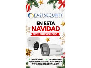 Camaras de seguridad Venta y servicios , FAST SECURITY  Puerto Rico