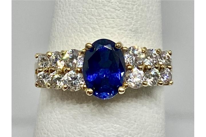 SORTIJA ZIRCONIAS 14KT