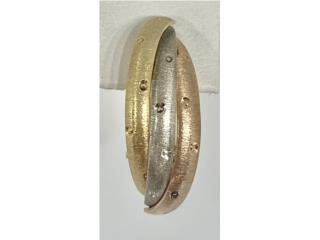 PANTALLAS 3 TONOS 14KT, JOYERIA CARMEN Puerto Rico