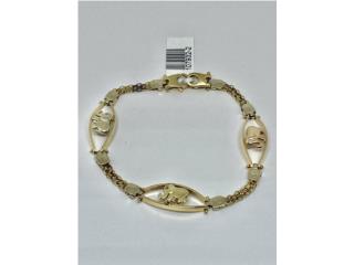 PULSERA ELEFANTES 14KT, JOYERIA CARMEN Puerto Rico