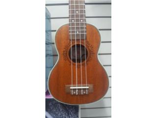 Ukulele soprano 21 con equalizador, La Antorcha Music arecibo Puerto Rico