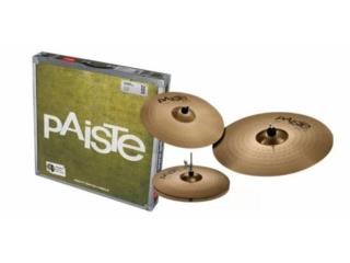 Platillos de bateria Paiste 201 bronze, La Antorcha Music arecibo Puerto Rico