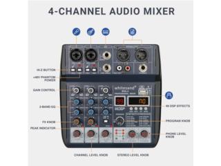 Consola de  3 canales con effectos, La Antorcha Music arecibo Puerto Rico