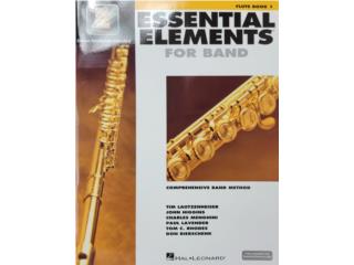 Libro Essential elements flauta 1, La Antorcha Music arecibo Puerto Rico