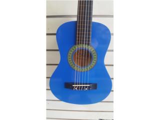 Guitarras para nios azul 30 pulgadas, La Antorcha Music arecibo Puerto Rico