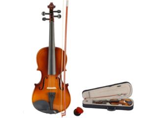 Violin 3/4 con arco y estuche, La Antorcha Music arecibo Puerto Rico