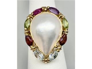 SORTIJA PERLA  14KT, JOYERIA CARMEN Puerto Rico