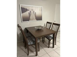 Juego de Comedor con 4 Sillas , Del Rio Group Puerto Rico