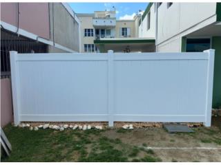 Verjas y portines PVC - Full Pprivate, JC PVC Fence & more Puerto Rico