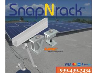 Rack para Anclar 4 Placas Solares , MAC Autosport  Puerto Rico