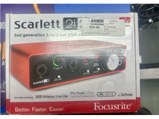 FOCUSRITE SCARLETT  INTERFACE 