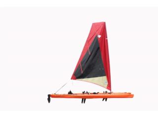 Trimaran 18 pies doble de pedales