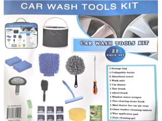 CAR WASH TOOL KIT, IBSTOREPR.COM  ( Escrbenos por texto ) Puerto Rico