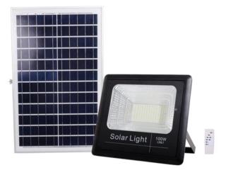 FOCO SOLAR 100W CON PANEL , Ferreteria Ace Berrios Puerto Rico