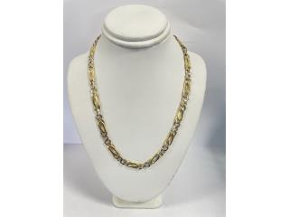 DOUBLE CURB CHAIN 14K  24" 40.2G 