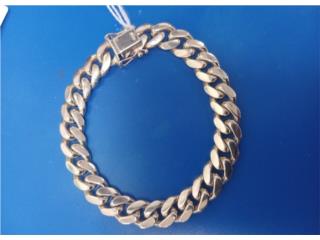 Cubana link bracelet 14ky 