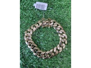 Pulsera cubana 14k15.5mm 73.6g