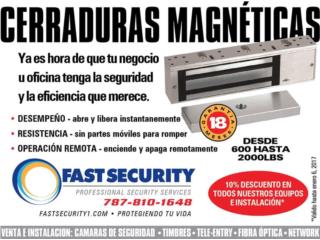 Timbre, Control de Acceso, VideoIntercome,etc, FAST SECURITY  Puerto Rico