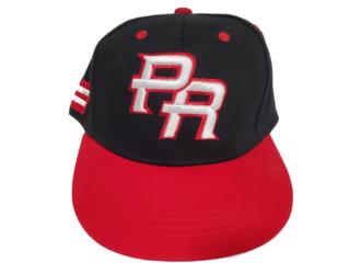 Puerto Rico Baseball Cap Black and Red, El Colmado  Puerto Rico
