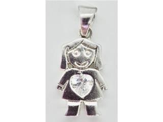 CHARM NIÑA PLATA 925