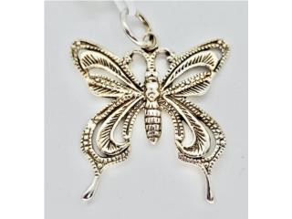 CHARM MARIPOSA PLATA 925, JOYERIA CARMEN Puerto Rico