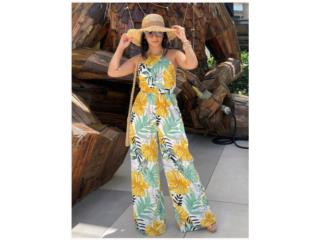 Tropical/Jumpsuit Espalda Descubierto, Caribbea Online Boutique Puerto Rico