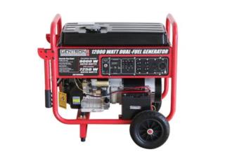 Gentron Dual Fuel Convencional 12,000W PLANTA, GENERATORS & MORE INC. Puerto Rico