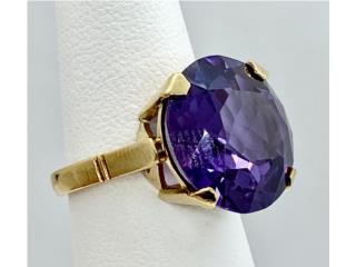 SORTIJA AMATISTA 18KT, JOYERIA CARMEN  Puerto Rico