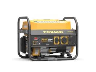 Planta Electrica Firman 3650W, BATTERY ONE PR Puerto Rico