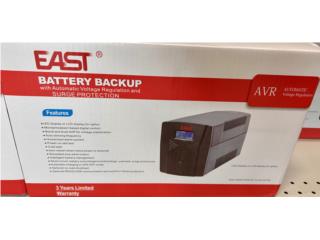 East Battery Backup surge protector, BATTERY ONE PR Puerto Rico