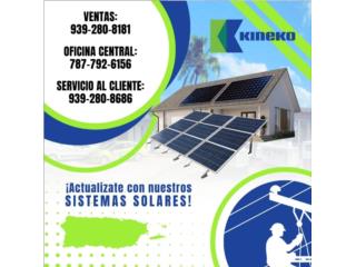 KINEKO| SISTEMAS SOLARES , KINEKO ENERGY LLC Puerto Rico