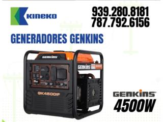 KINEKO| GENERADORES GENKINS 4500W, KINEKO ENERGY LLC Puerto Rico