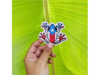 Puerto Rico - ArticulosSticker Coqui Bandera | Joaking Puerto Rico