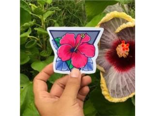 Sticker Maga | Flor Nacional, Mercado Boricua Puerto Rico