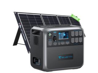 Bluetti AC200P 2000Wh + Panel 200W Plegable $2189