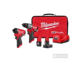 TALDRO KIT MILWAUKEE M12 3497-22, LA Electrical Puerto Rico