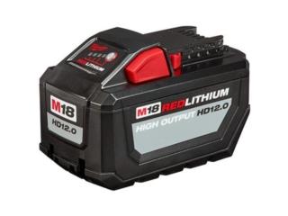 BATERA MILWAUKEE M18 HD 12.0 48-11-1812, LA Electrical Puerto Rico