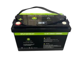 Para Campers Baterias 12.8v100Ah-LifePo4, PR Power Solutions Inc. Puerto Rico