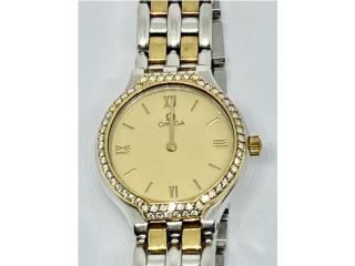 RELOJ OMEGA BRILLANTES 18KT, JOYERIA CARMEN  Puerto Rico