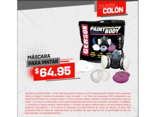 PULGUERO COLON| MASCARA PARA PINTAR , PULGUERO COLON Puerto Rico