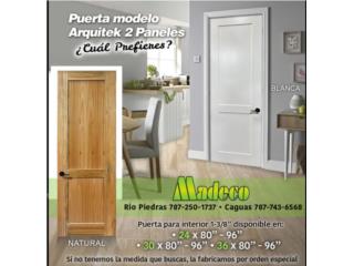 MADECO| PUERTA MODELO ARKITEK 2 PANELES