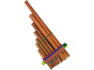 Natural Bamboo Wooden Pan Flute Flauta