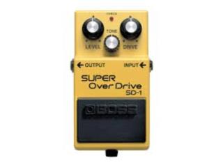 Pedal Boss overdrive SD-1 guitarra