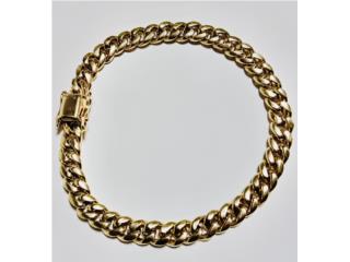 PULSERA CUBANA 14KT, JOYERIA CARMEN Puerto Rico